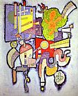 Wassily Kandinsky Complex Simple painting
